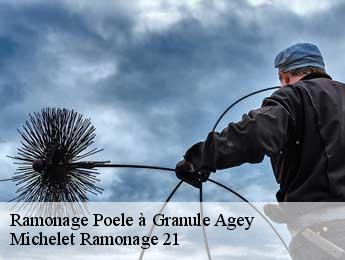 Ramonage Poele à Granule  agey-21410 Michelet Ramonage 21