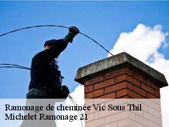 Ramonage de cheminée  vic-sous-thil-21390 Michelet Ramonage 21