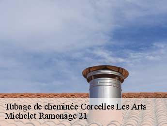 Tubage de cheminée  corcelles-les-arts-21190 Michelet Ramonage 21