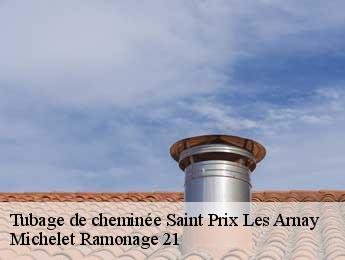 Tubage de cheminée  saint-prix-les-arnay-21230 Michelet Ramonage 21