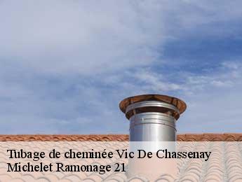 Tubage de cheminée  vic-de-chassenay-21140 Michelet Ramonage 21