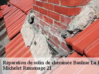 Réparation de solin de cheminée  baulme-la-roche-21410 Michelet Ramonage 21